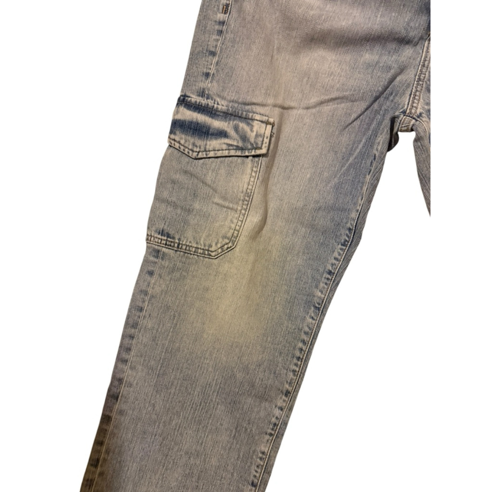 Women's Torrid Light Blue Straight Leg Cargo Jeans Size 14 - Picture 5 of 5
